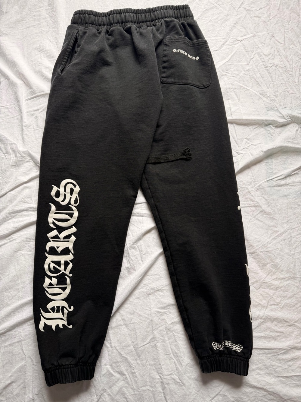 Chrome Hearts Black Cross Print Sweatpants - Picture 5 of 10